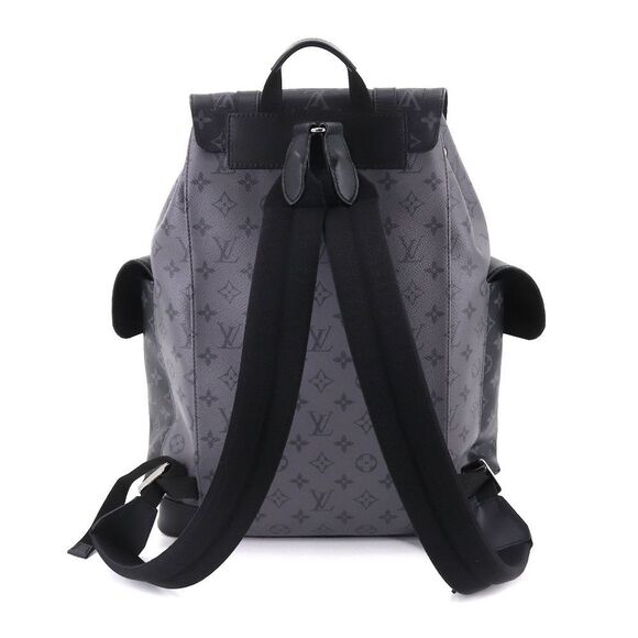 Louis Vuitton Monogram Eclipse Christopher MM Backpack Rucksack Black - Picture 1 of 8